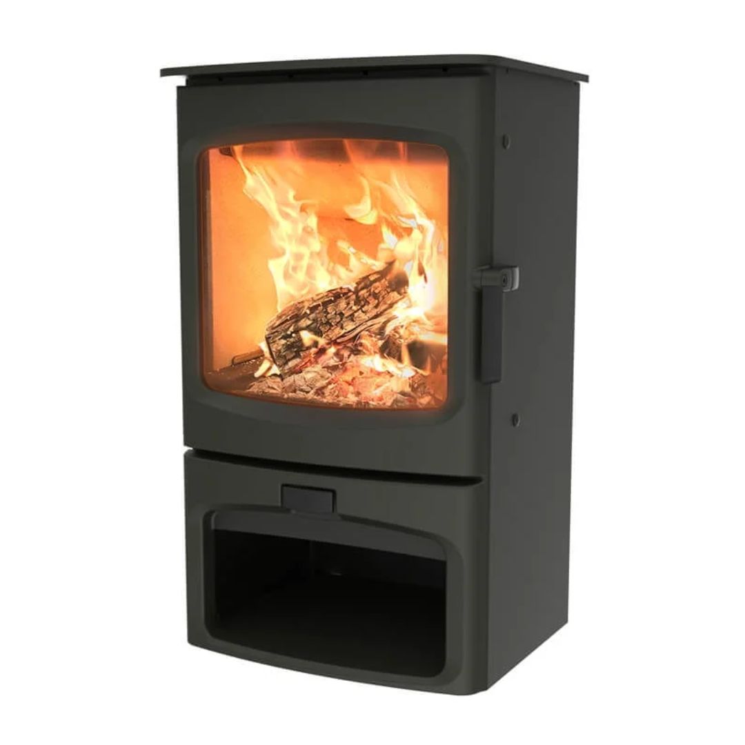 Charnwood Aire 5 Store Stand Wood Burning Stove  – 5kW