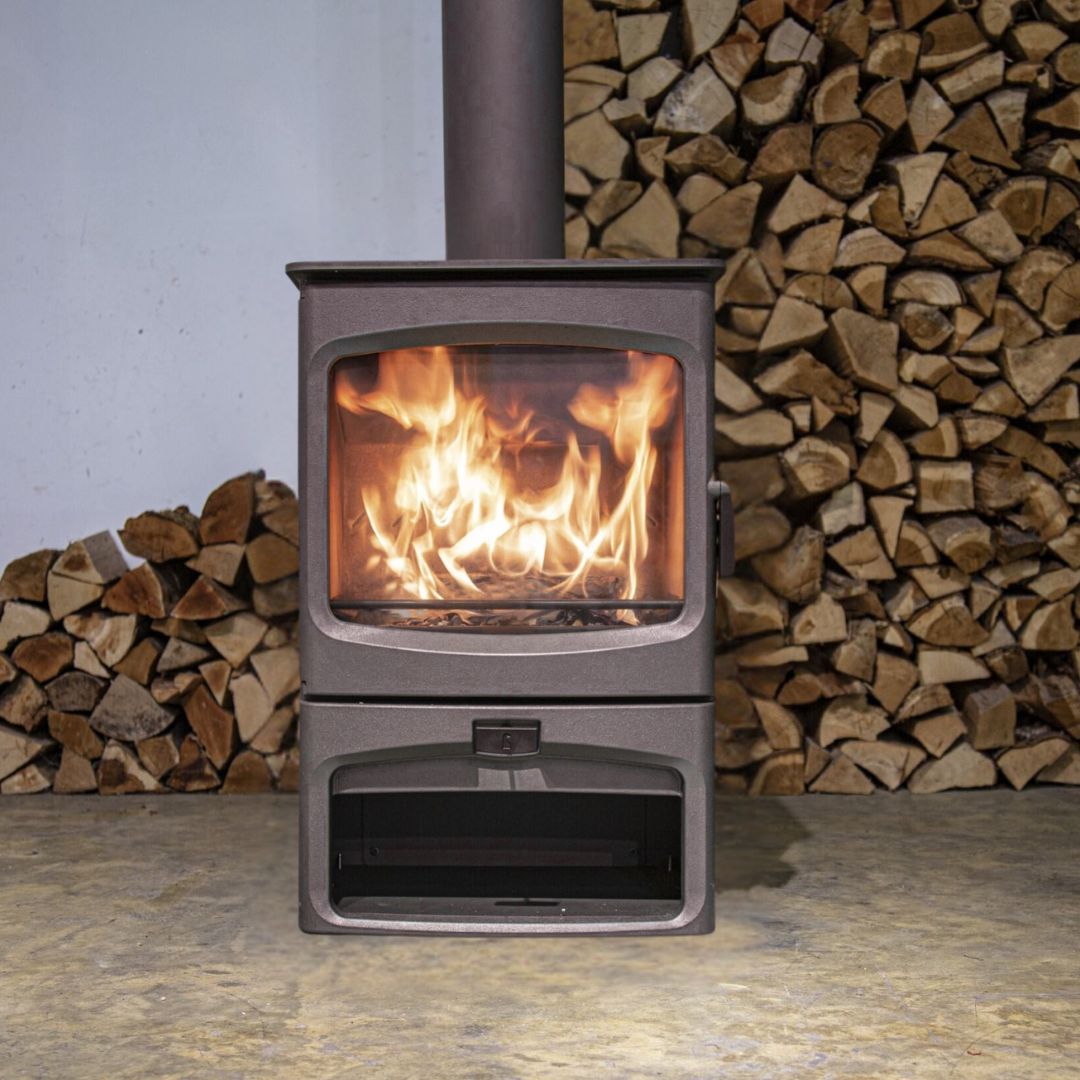 Charnwood Aire 7 Store Stand Wood Burning Stove - 7kW