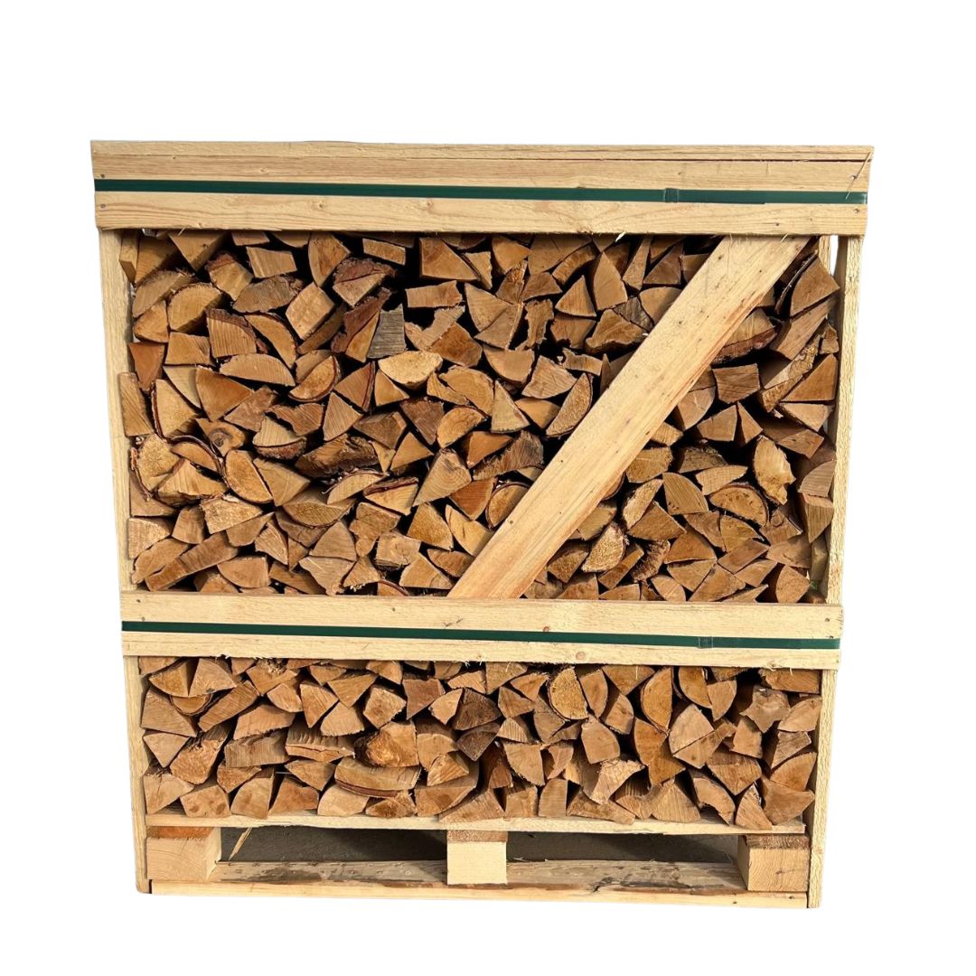 Kiln Dried Birch Firewood Crate - Small Logs