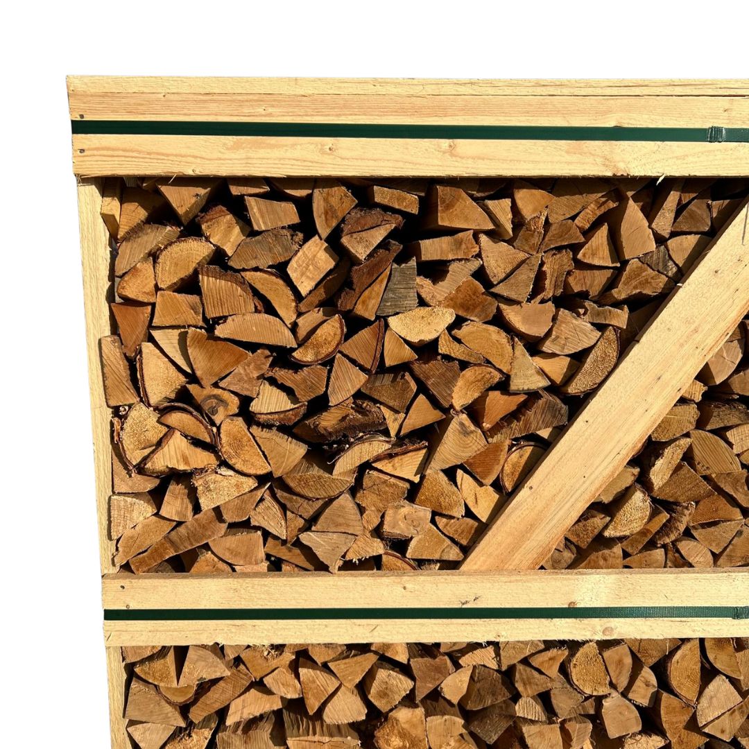 Kiln Dried Birch Firewood Crate - Small Logs