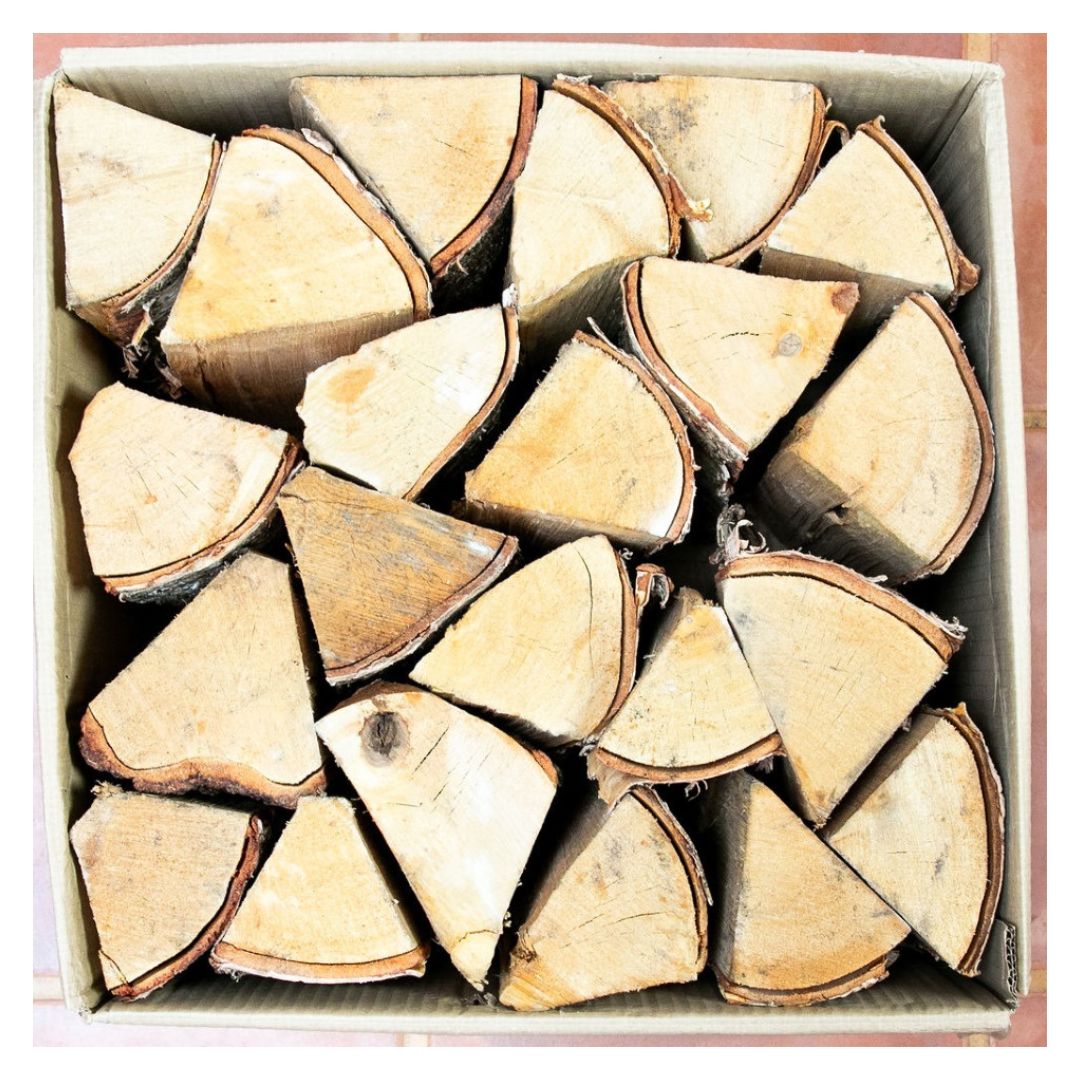 Kiln Dried Birch Log Box