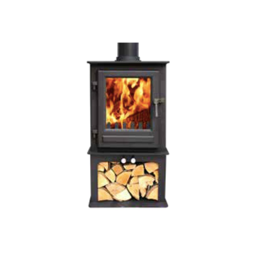 Clock Blithfield Compact 5 Store Stand Multi Fuel Stove - 5kW