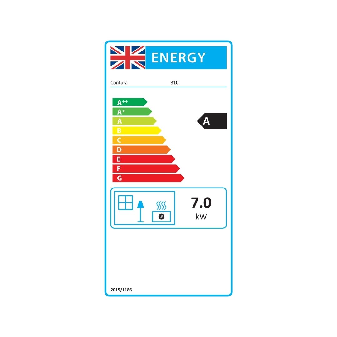 Contura 310 Wood Burning Stove - 7kW
