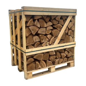 Kiln Dried Oak Firewood Crate - Large Logs